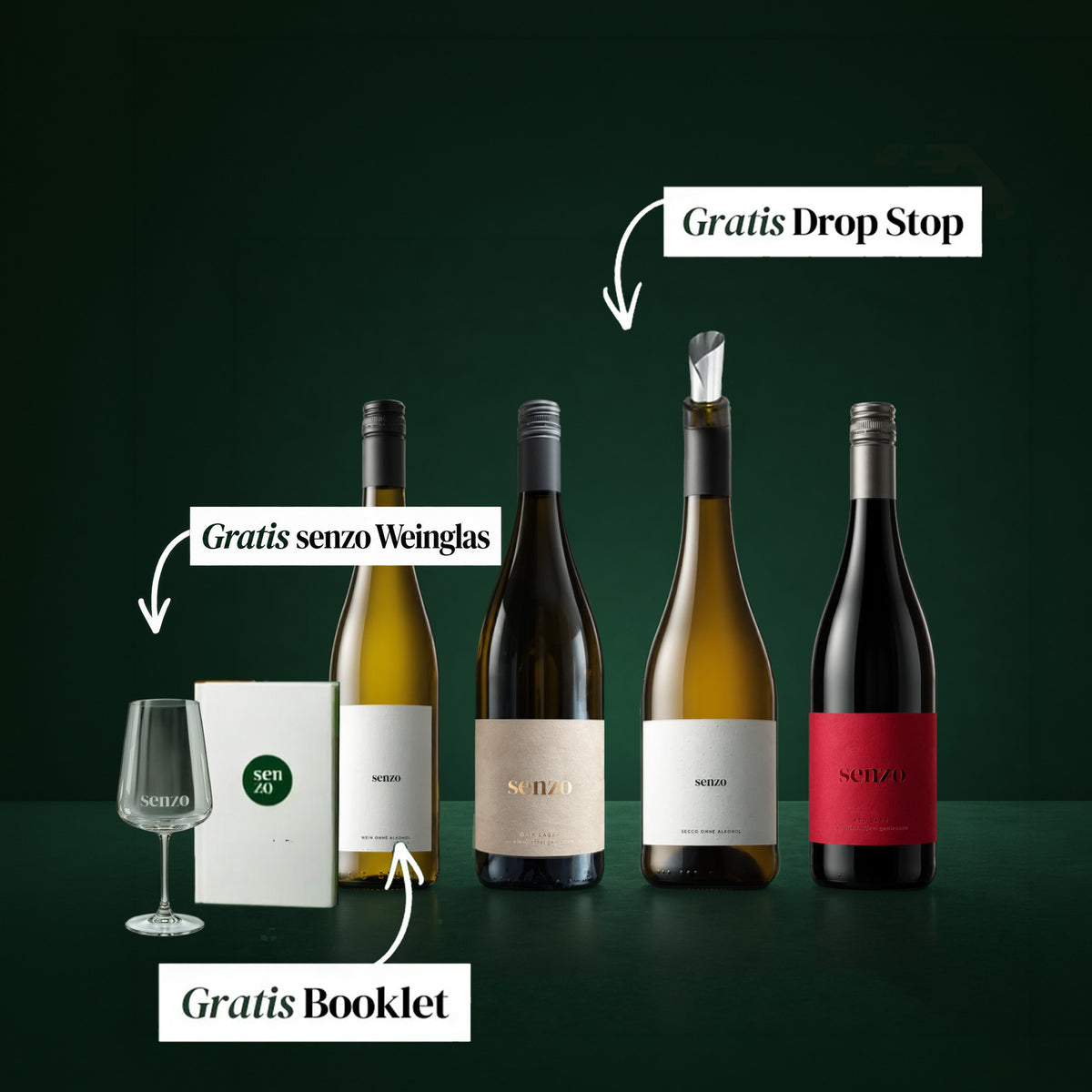 senzo Sober October Paket - Kleiner Start